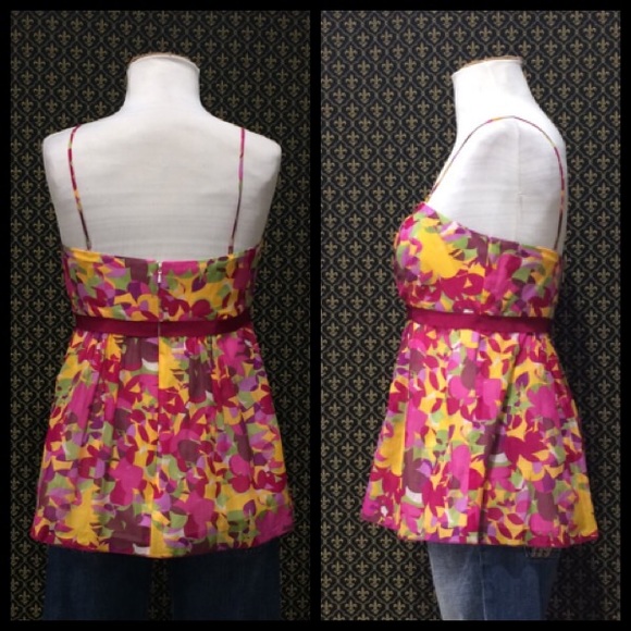 Anthro "Sangria Tank" by Anna Sui - Picture 5 of 8